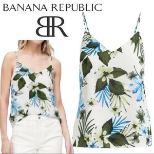 Banana Republic Tropical Print Camisole